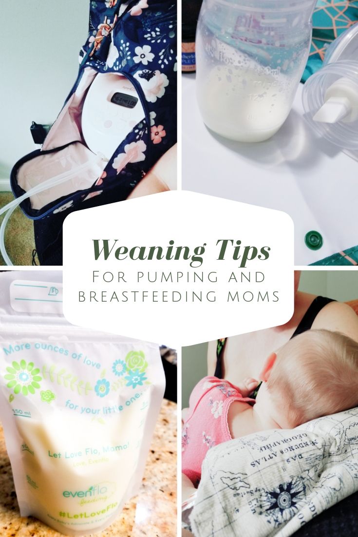 Weaning Tips for Pumping/ Breastfeeding Moms
