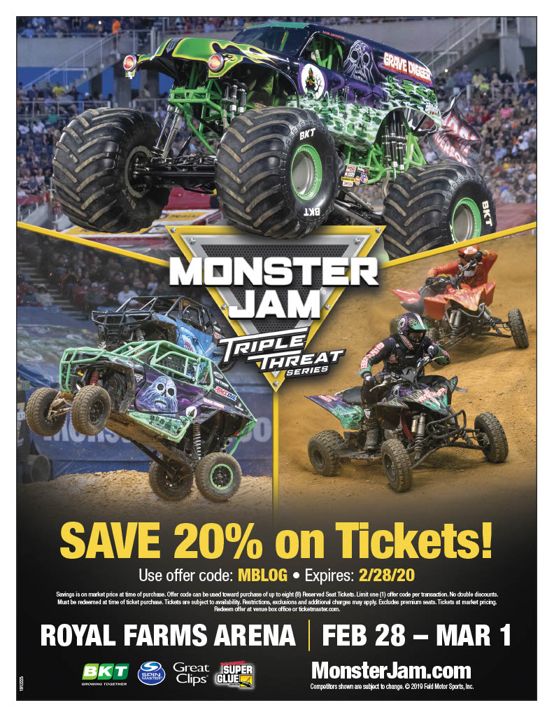 Monster jam 2020 ticket giveaway pretty in baby food