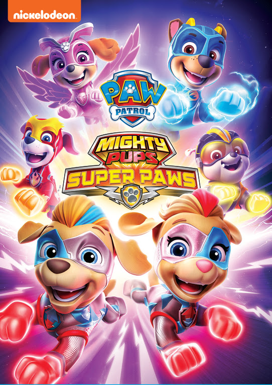PAW Patrol: Mighty Pups Super Paws on DVD NOW