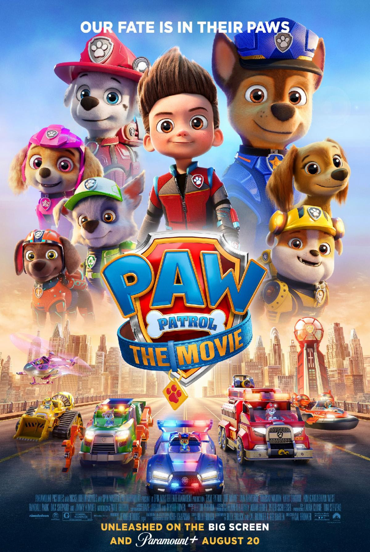 Paw Patrol The Movie is Coming on August 20th!