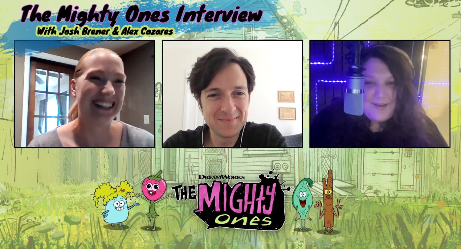 The Mighty Ones Interview Josh Brener Alex Cazares Pretty In Baby Food