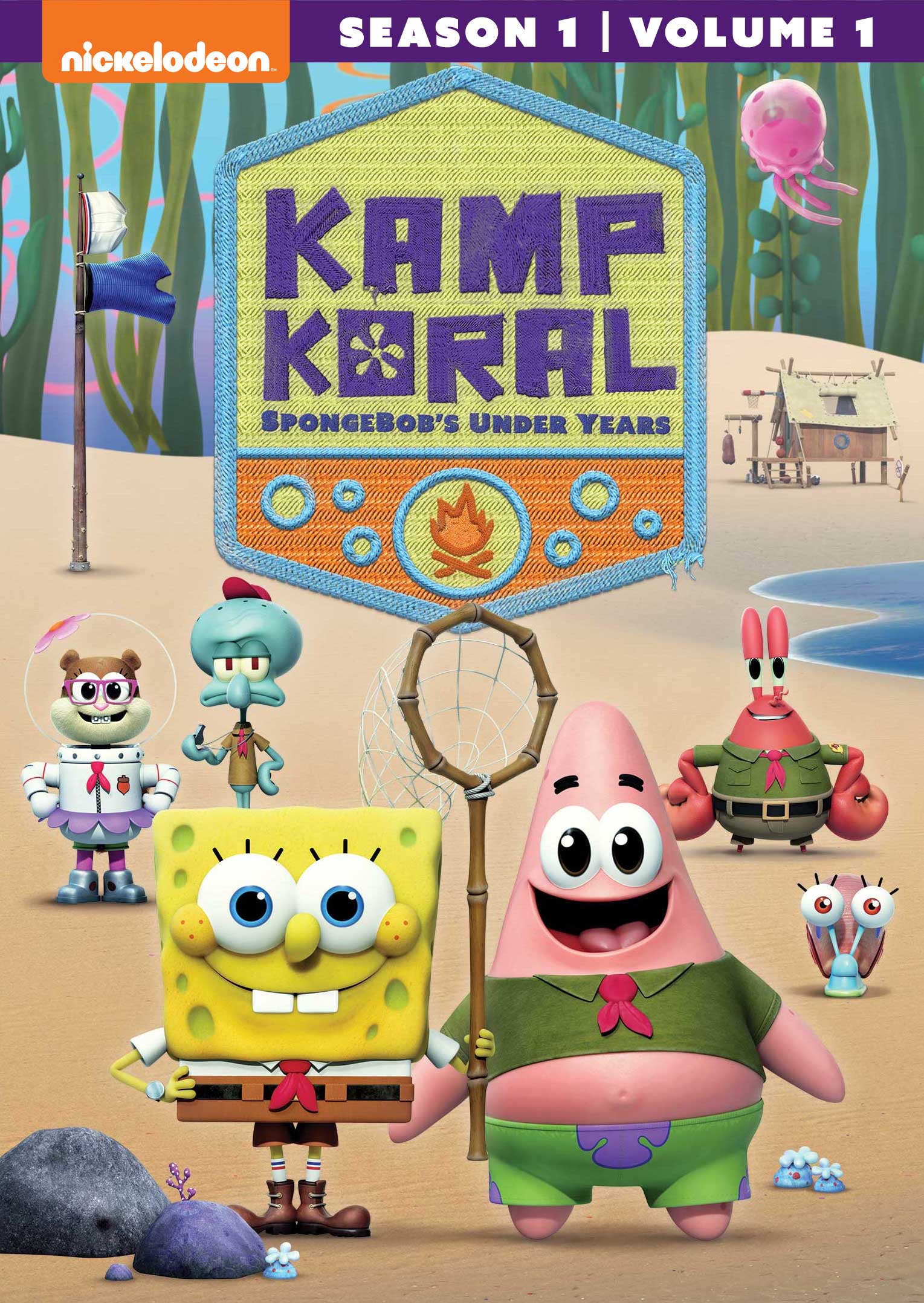 Kamp Koral: SpongeBob’s Under Years! DVD Info